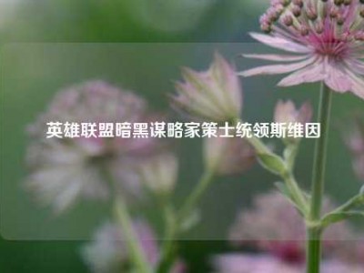 英雄联盟暗黑谋略家策士统领斯维因