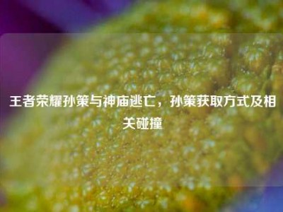 王者荣耀孙策与神庙逃亡，孙策获取方式及相关碰撞