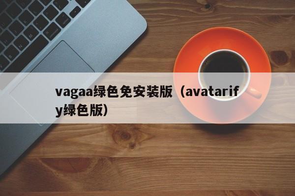 vagaa绿色免安装版(avatarify绿色版)